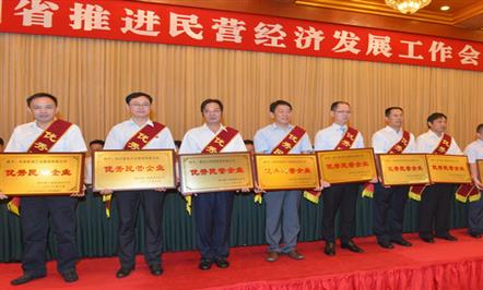 集团公司获省政府100户“优秀民营东升国际官网
”表彰